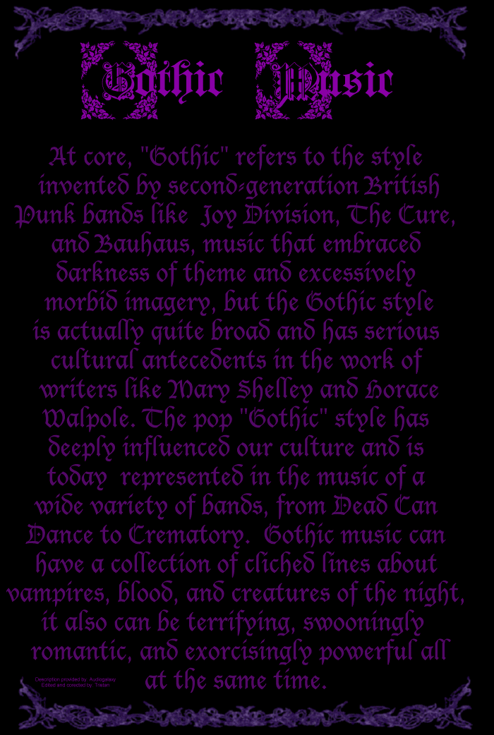 Gothic Music