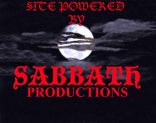 Website Powered By Sabbath Productions.